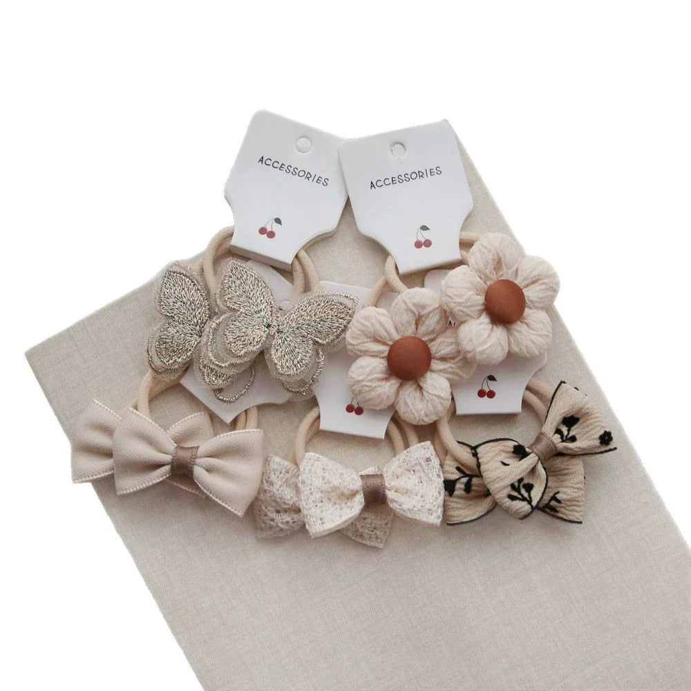 Lacinho de Cabelo Infantil Florzinhas