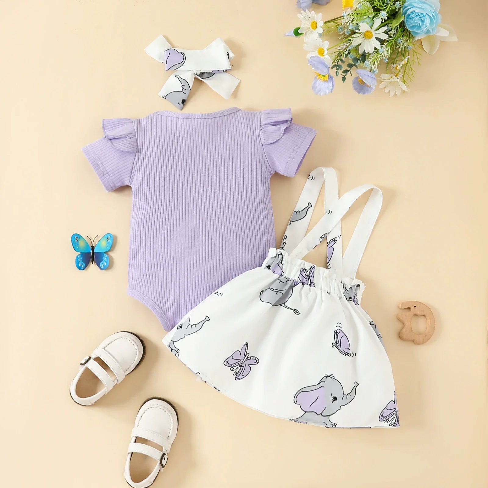 Conjunto Infantil Elefantinhos
