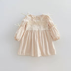 Vestido Infantil Rendinha Lacinhos