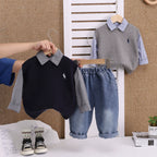 Conjunto Infantil 3 Peças Polo
