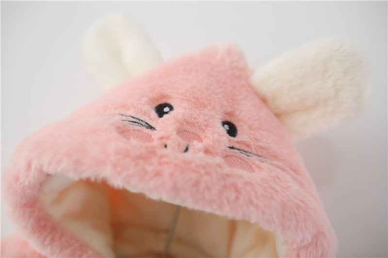 Casaco Infantil Plush Coelhinhos