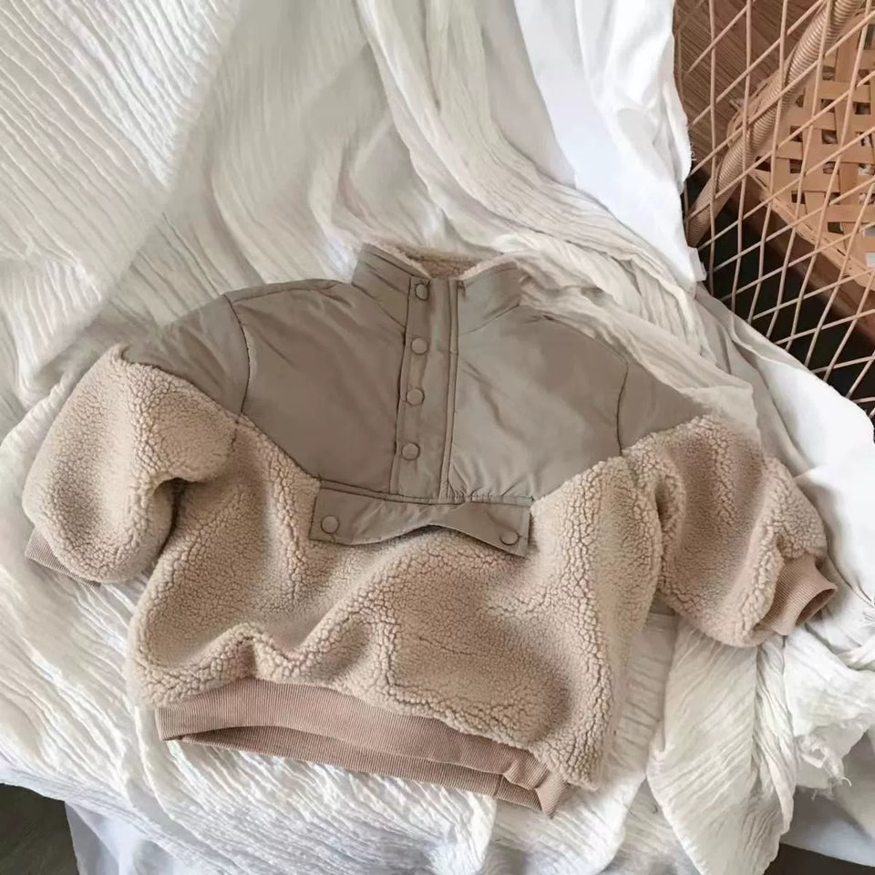 Casaco Infantil Forrado Pelinhos