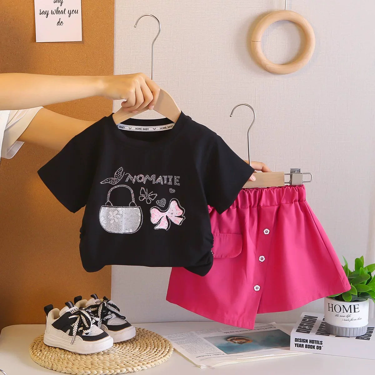 Conjunto Infantil Feminino Boutique Sainha