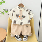 Conjunto Infantil Ursinhos Gravatinha