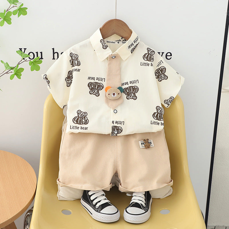 Conjunto Infantil Ursinhos Gravatinha
