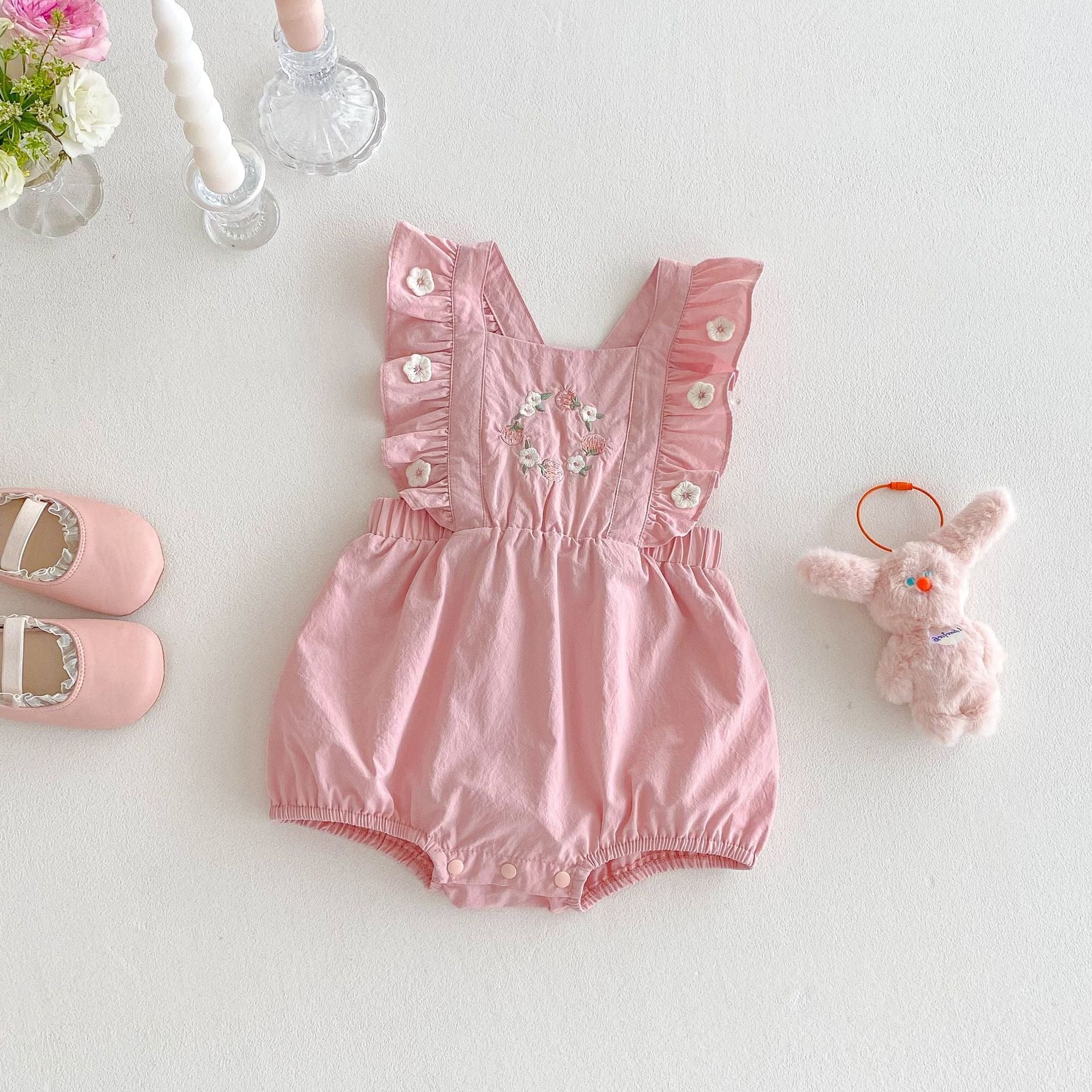 Body Infantil Feminino Florzinhas