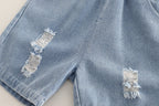 Conjunto Infantil Masculino T-Shirt e Jeans
