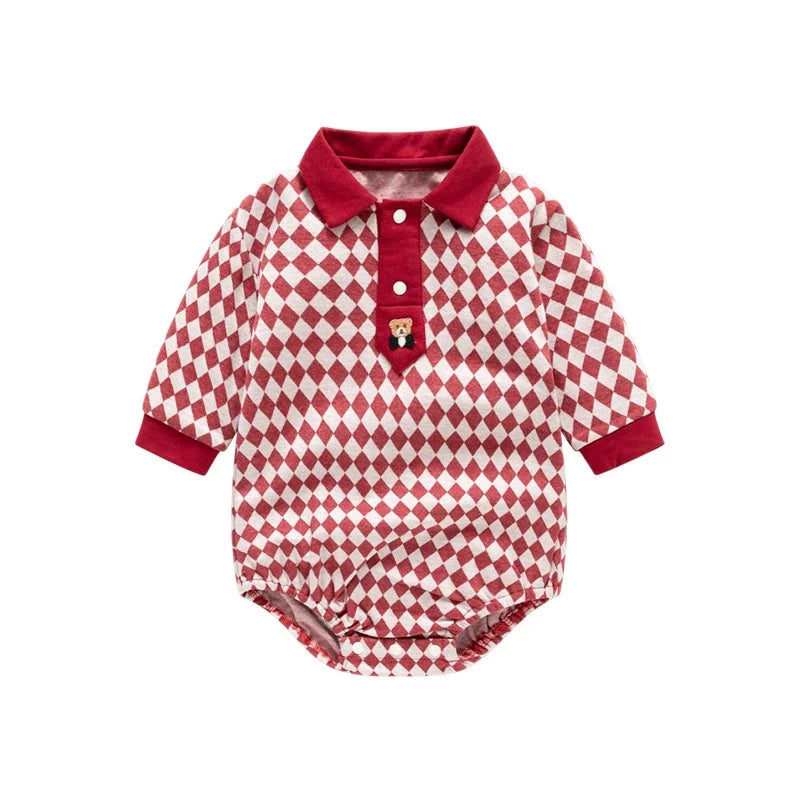 Body Infantil Polo Ursinho