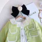 Conjunto Infantil Feminino Verde Boutique
