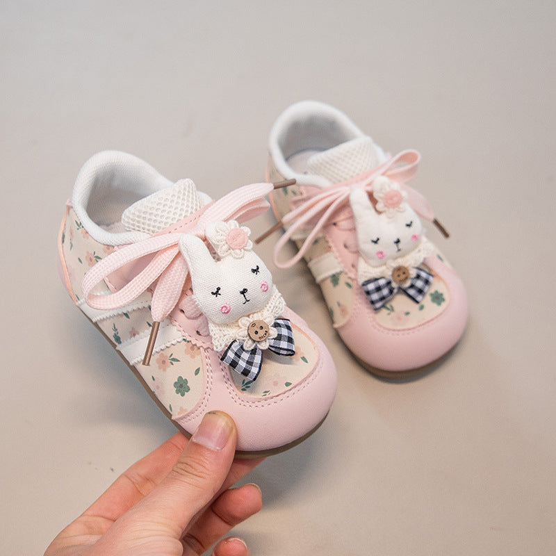 Tênis Infantil Florzinhas Coelhinho