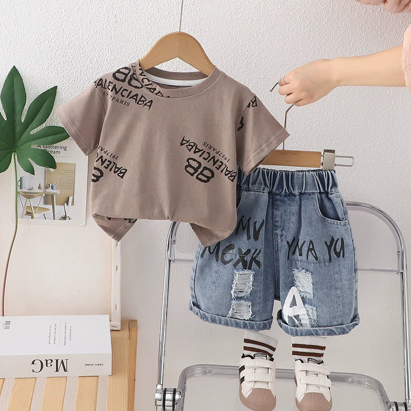 Conjunto Infantil Masculino BB e Jeans