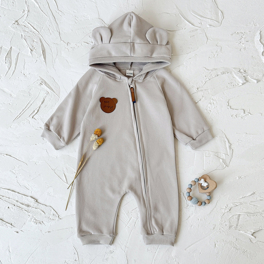 Macacão Infantil Zipper Ursinho