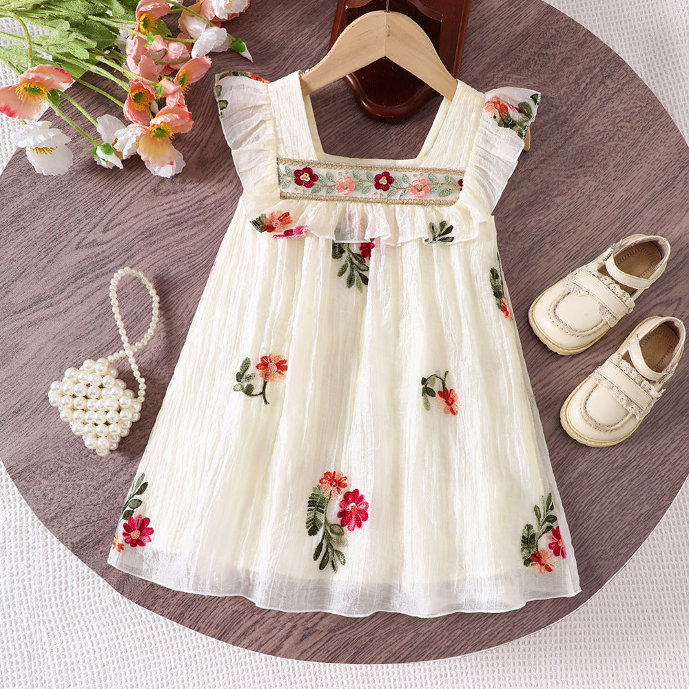 Vestido Infantil Floral
