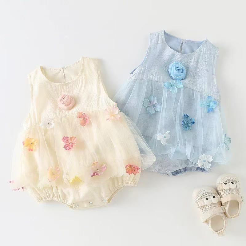 Body Infantil Feminino Florzinhas