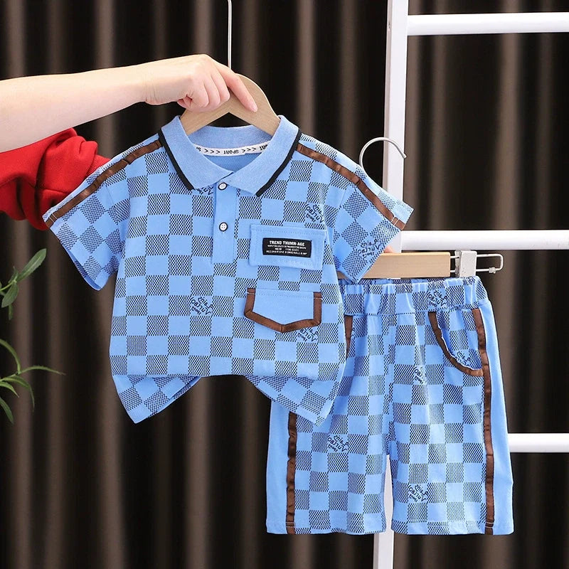 Conjunto Infantil Masculino com Golinha e Bolso