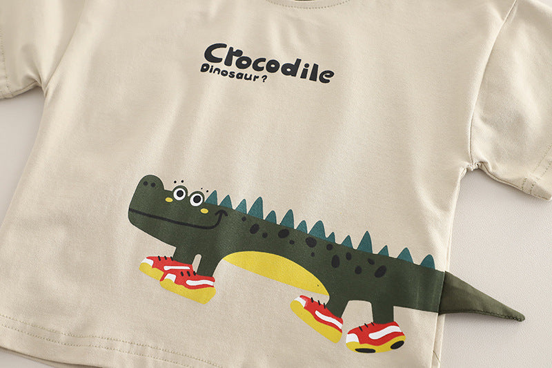 Conjunto Infantil Masculino Crocodilo