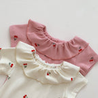 Body Infantil Feminino Cerejinhas