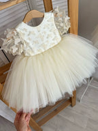 Vestido de Festa Tule Borboletinhas