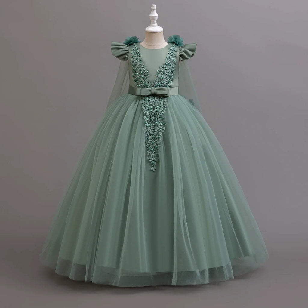 Vestido De Festa Longo com Renda