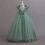 Vestido De Festa Longo com Renda