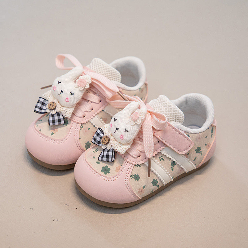 Tênis Infantil Florzinhas Coelhinho