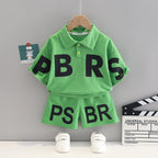 Conjunto Infantil Masculino Letras
