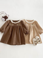Vestido Infantil Bordadinho Florzinhas