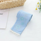 Legging Infantil Peluciada Florzinhas