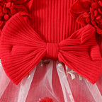 Body Infantil Feminino Floral Lacinho