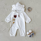Macacão Infantil Zipper Ursinho