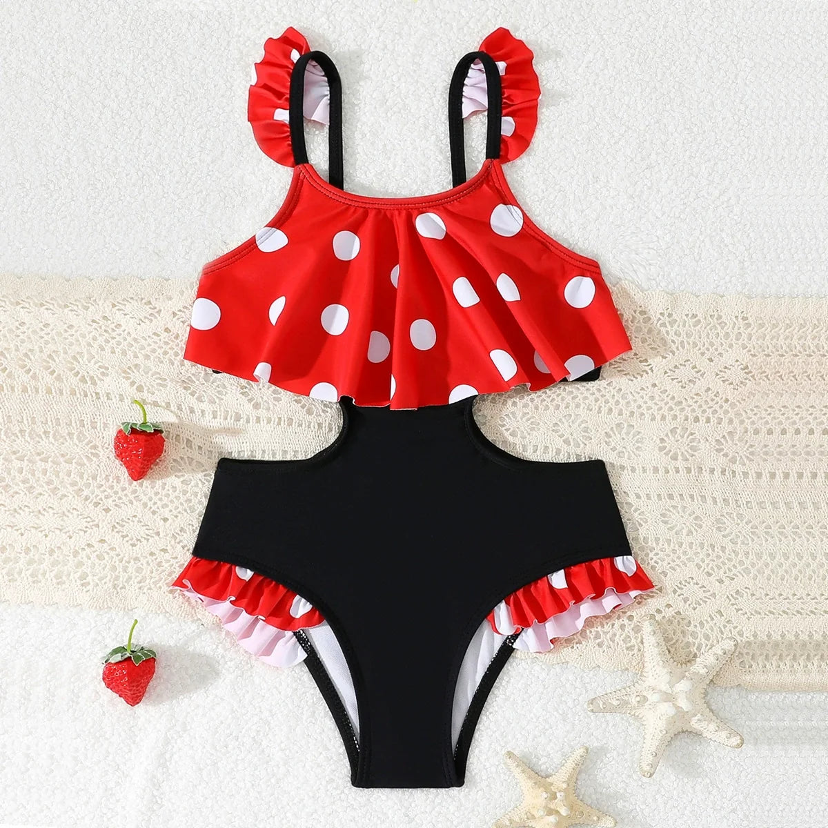 Maiô Infantil Minnie/ Sereia