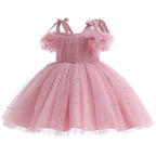 Vestido de Festa Infantil Pérolas