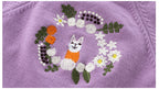 Conjunto Infantil Feminino Bordado Flores