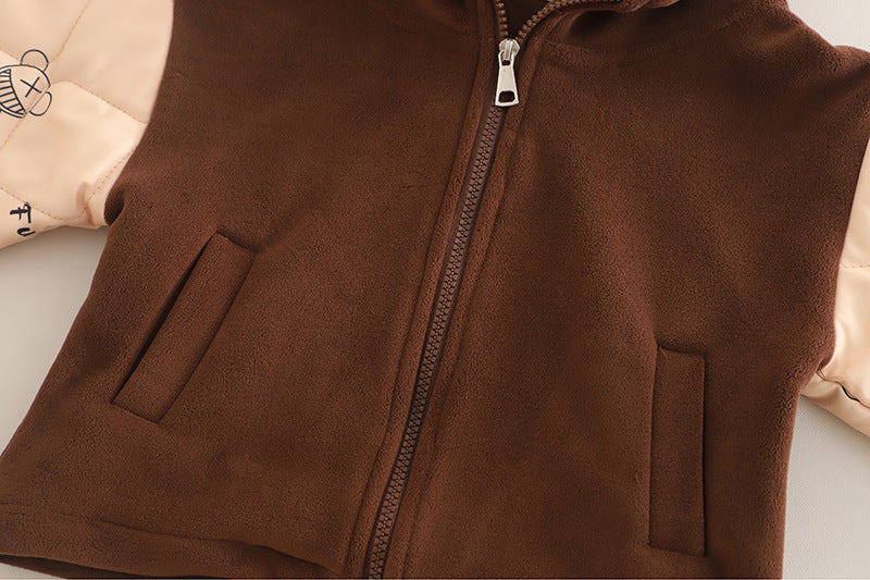 Conjunto Infantil Inverno Acolchoado Ursinho