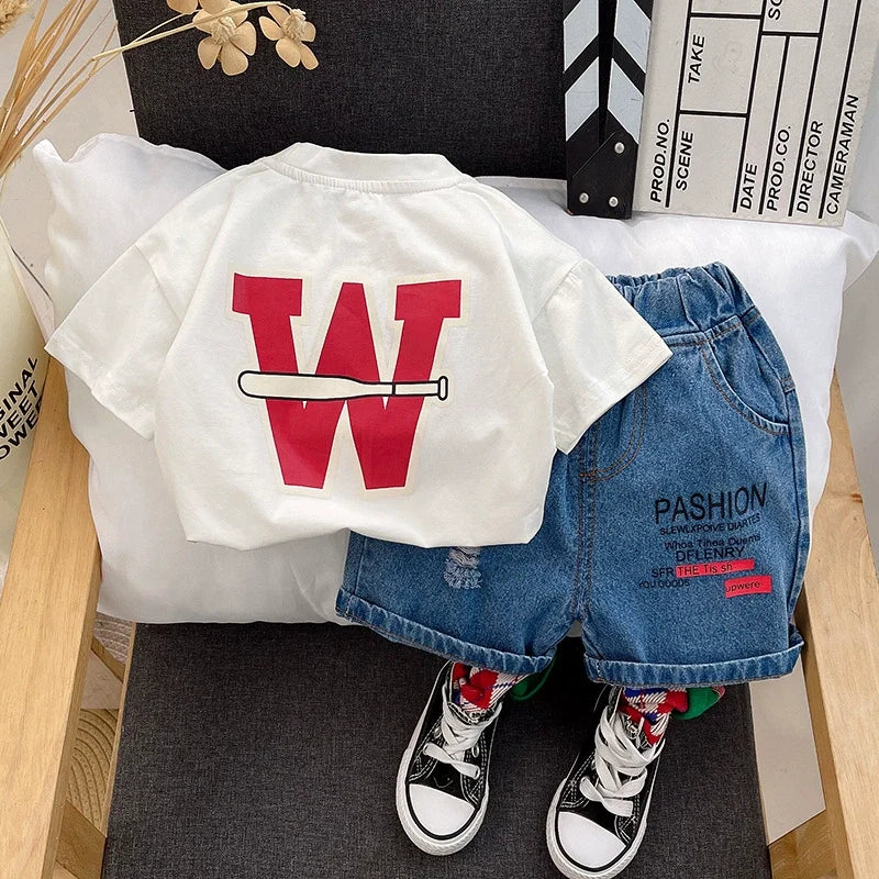 Conjunto Infantil Masculino W e Jeans