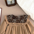 Body Infantil Feminino Golinha Floral