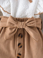 Conjunto Infantil Feminino Lacinho