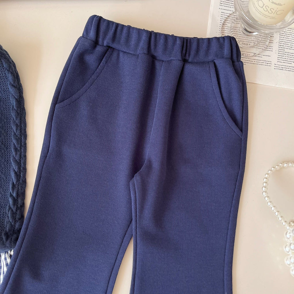 Conjunto Infantil Feminino Xadrez Lacinho