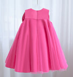 Vestido Infantil Elegante Laço