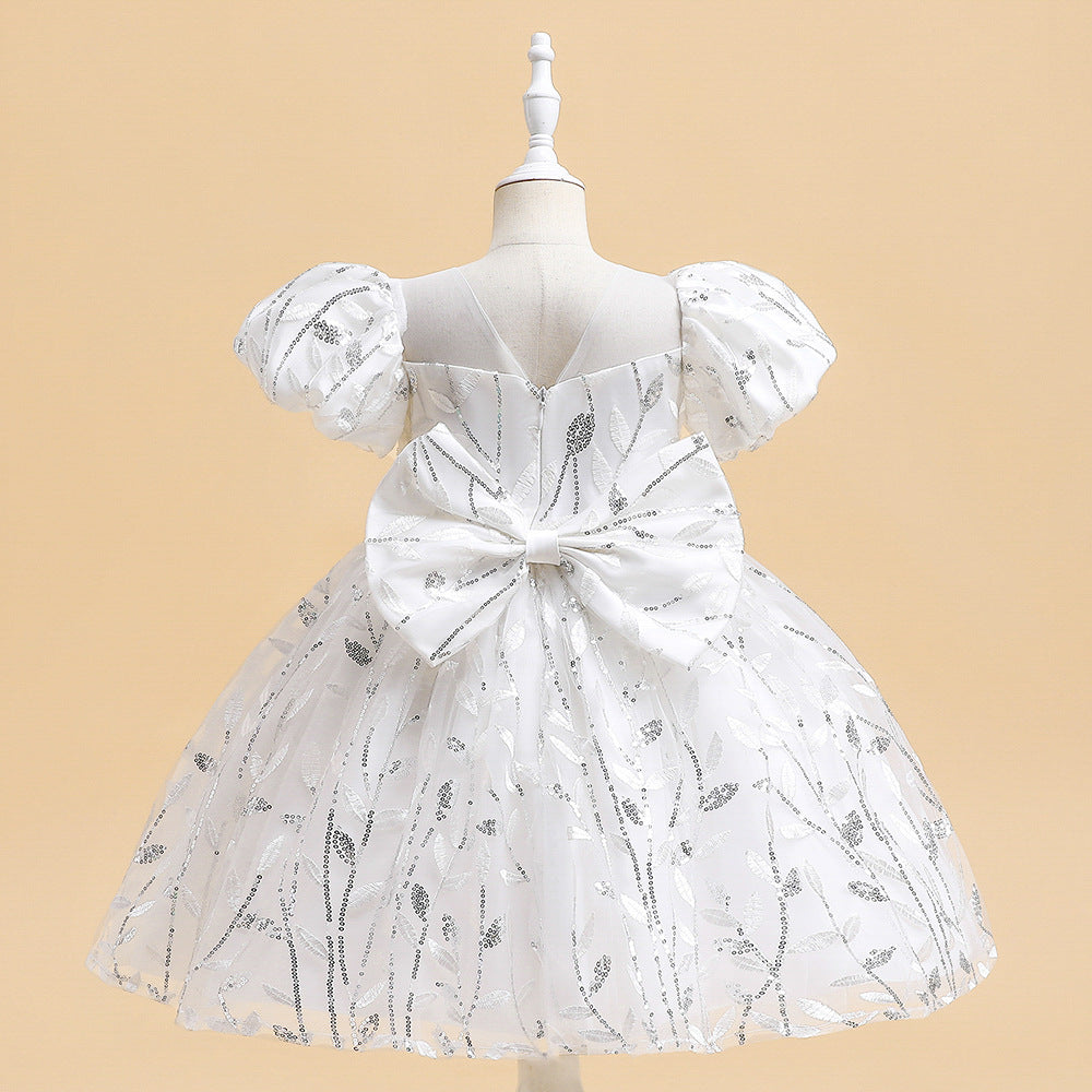 Vestido Infantil De Festa Floral