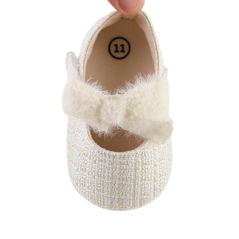Sapato Infantil Tweed Lacinho