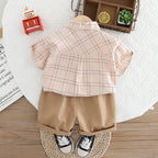 Conjunto Infantil Masculino Bolso Ursinho