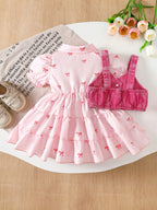 Vestido Infantil Lacinhos com Top