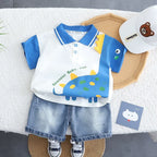 Conjunto Infantil Verão Dinossauro