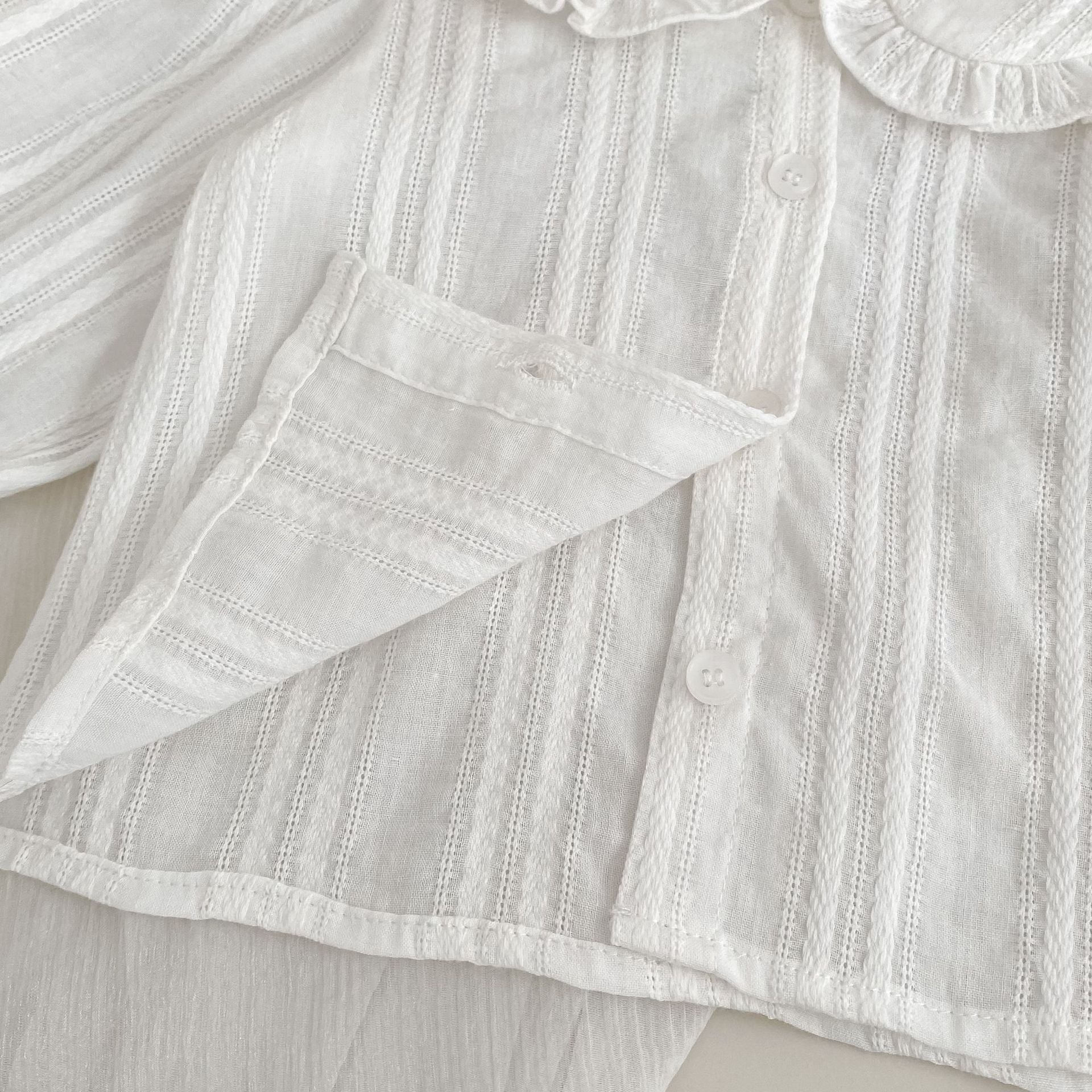 Vestido Infantil + Blusa Branca Golinha