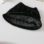 Conjunto Infantil Feminino Preto Pérolas