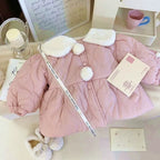 Casaco Infantil Feminino Rosa Coelhinho