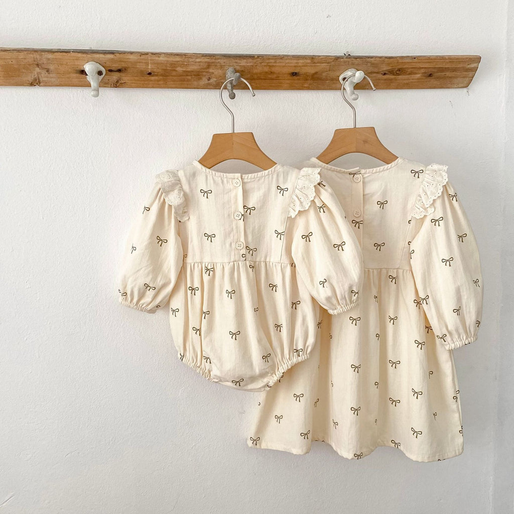Vestido Body Infantil Lacinhos