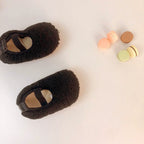 Sapato Infantil Pelucia Sola Macia
