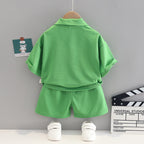 Conjunto Infantil Masculino Letras